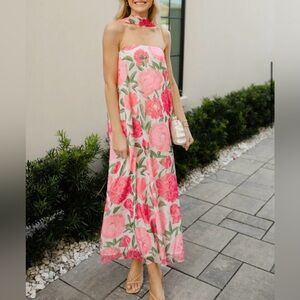 Floral maxi dress
